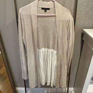 Sheer cardigan